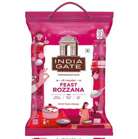 India Gate Rozana Basmati Rice 5 Kg