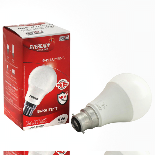 Eveready B22D Cool Day Light LED Bulb 9W