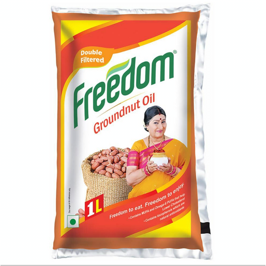 Freedom Double Filtered Ground Nut Oil 1L