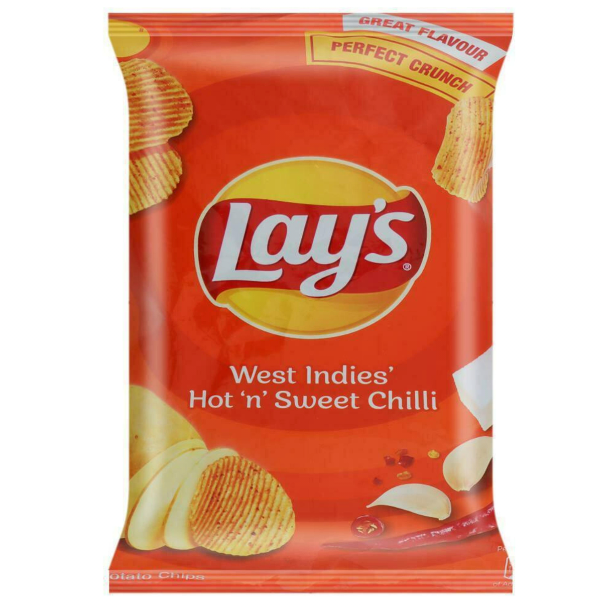 Lay's West Indies Hot & Sweet Chilli Potato Chips 80g