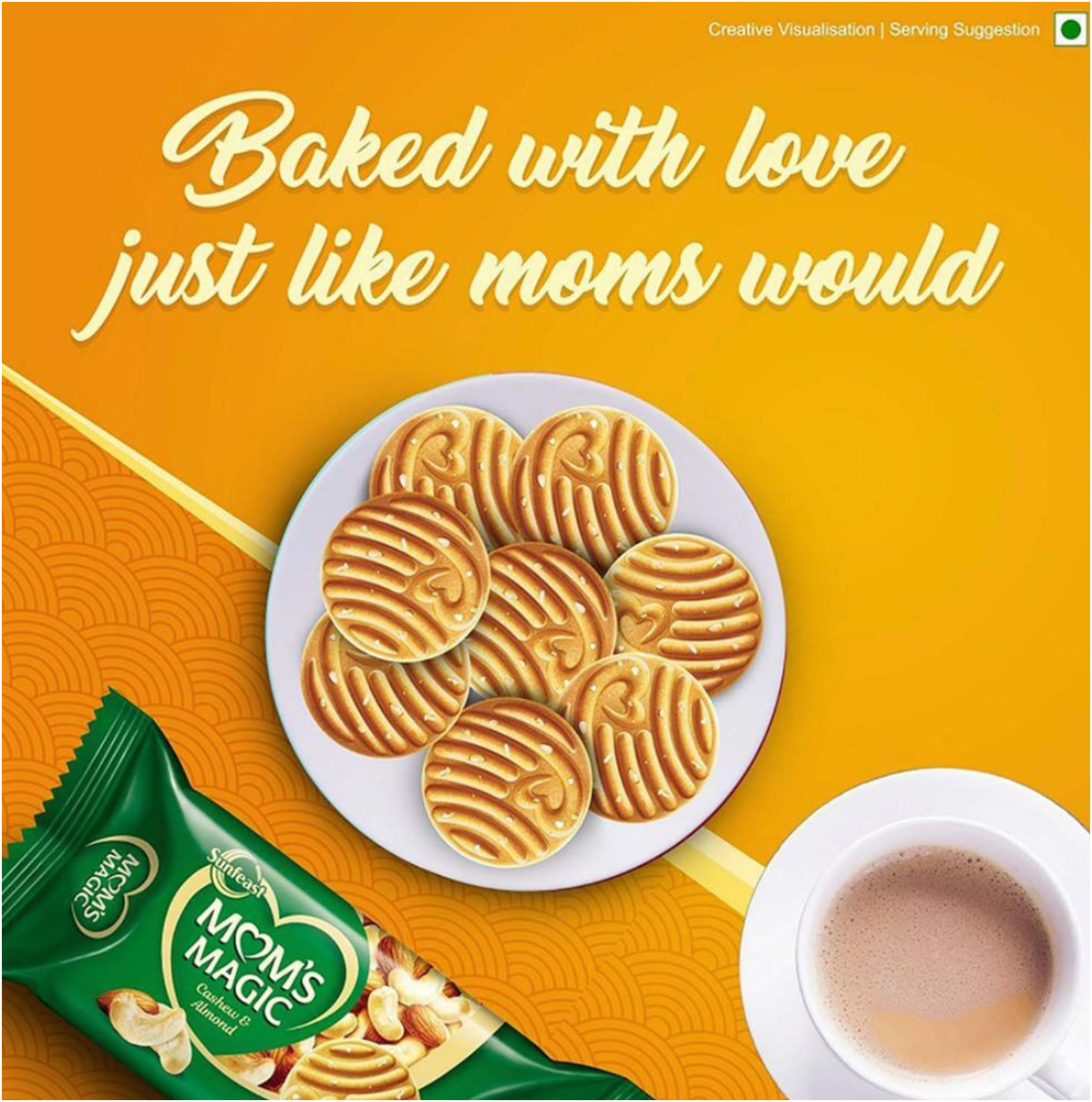 Sunfeast Mom's Magic Cashew & Almonds Biscuits 544g