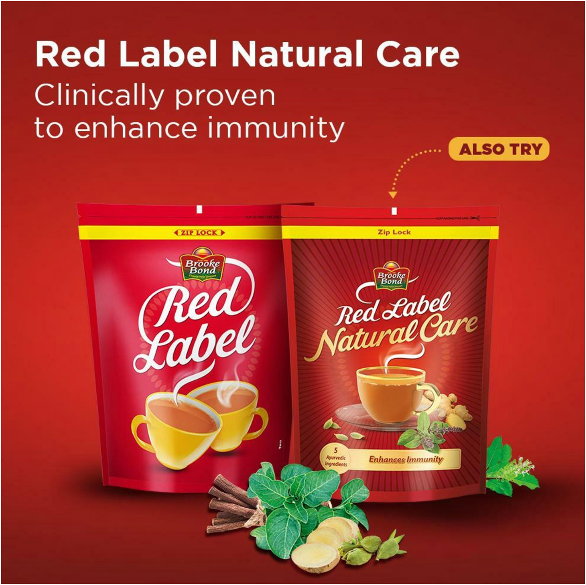 Brooke Bond Red Label Strong Blend Tea 1 kg