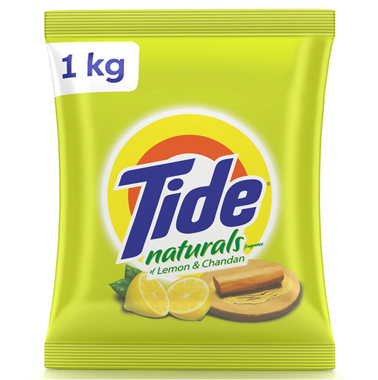 Tide Natural Lemon & Chandan Detergent Powder 1kg