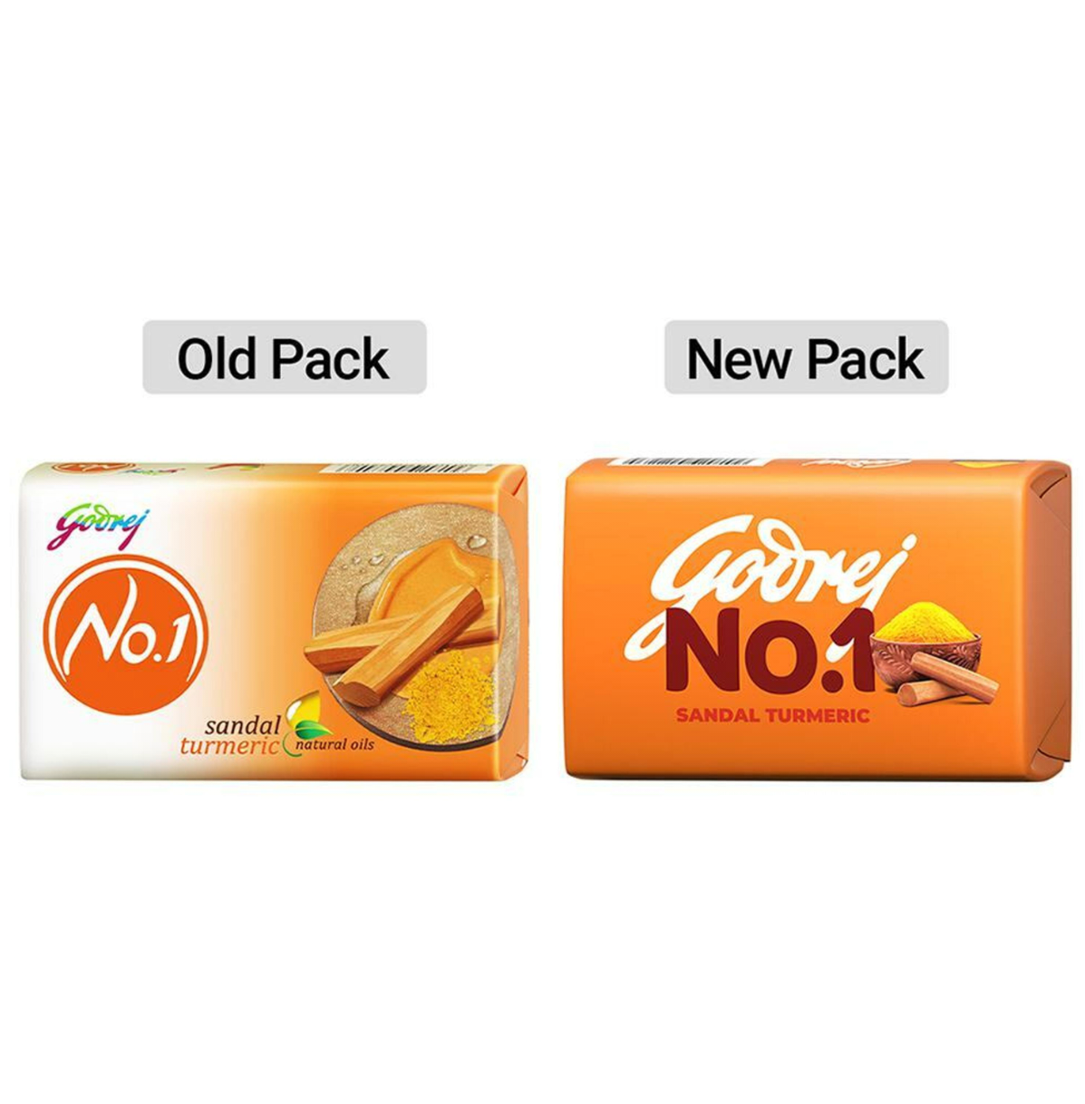 Godrej No 1 Sandel And Turmeric Bath Soap 150 g