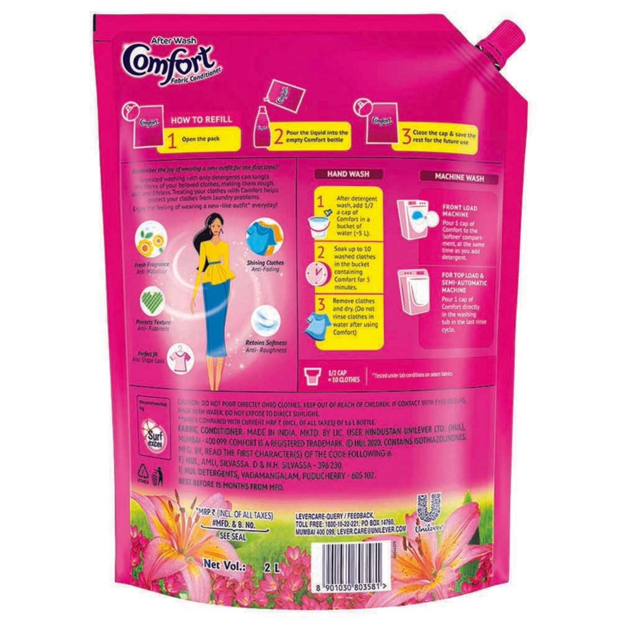 Comfort Fabric Conditioner 2L